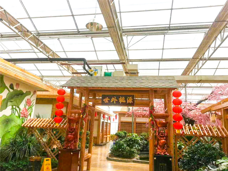 大型生态餐厅大棚